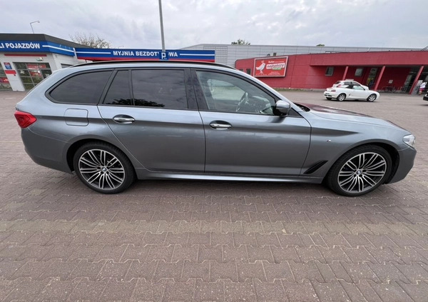 BMW Seria 5 cena 154520 przebieg: 136384, rok produkcji 2017 z Wrocław małe 254